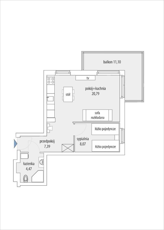 Apartament Amber Comfort Z Prywatnym Miejscem Parkingowym Kołobrzeg Εξωτερικό φωτογραφία